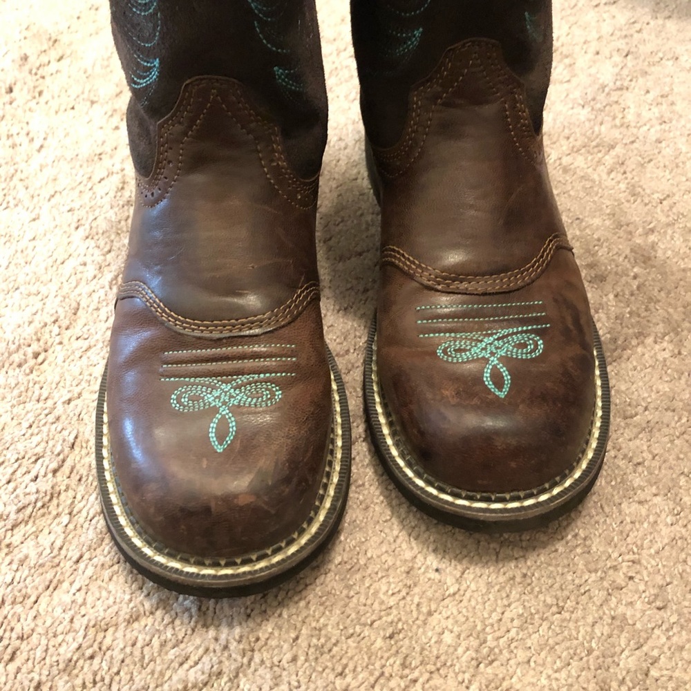 Ariat Fatbaby Boots Sz 9 GUC